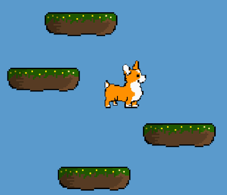 A Corgi Jump Game